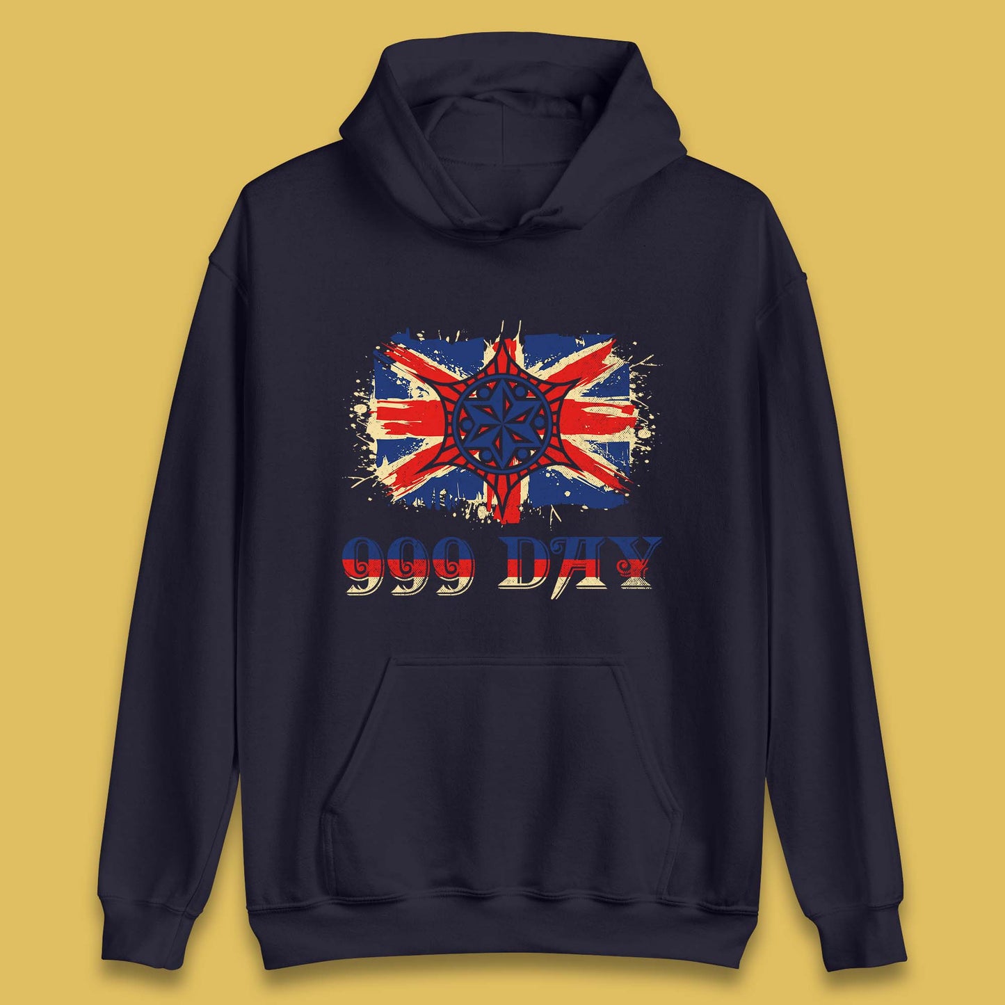 Emergency Services Day 999 Days United Kingdom Annual Holiday Unisex Hoodie