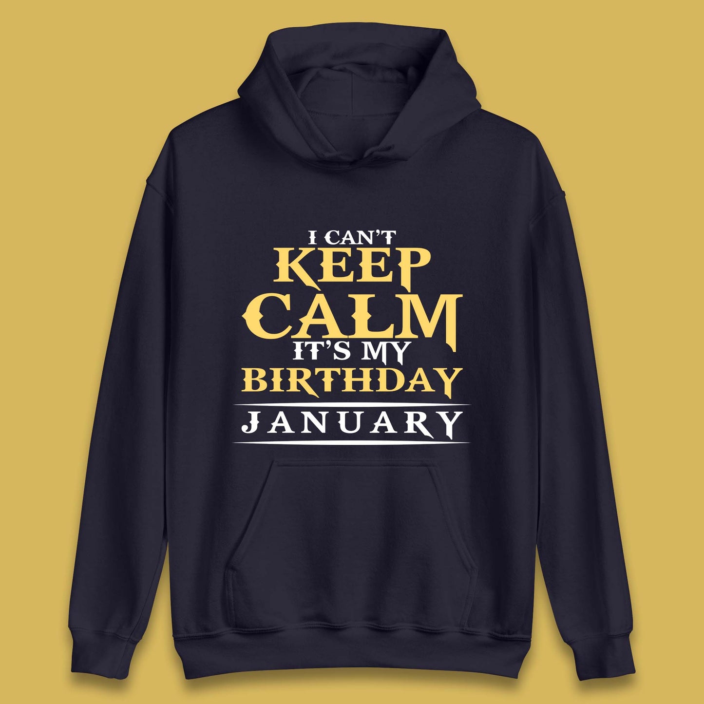 January Birth Party Unisex Hoodie