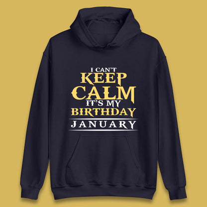 January Birth Party Unisex Hoodie