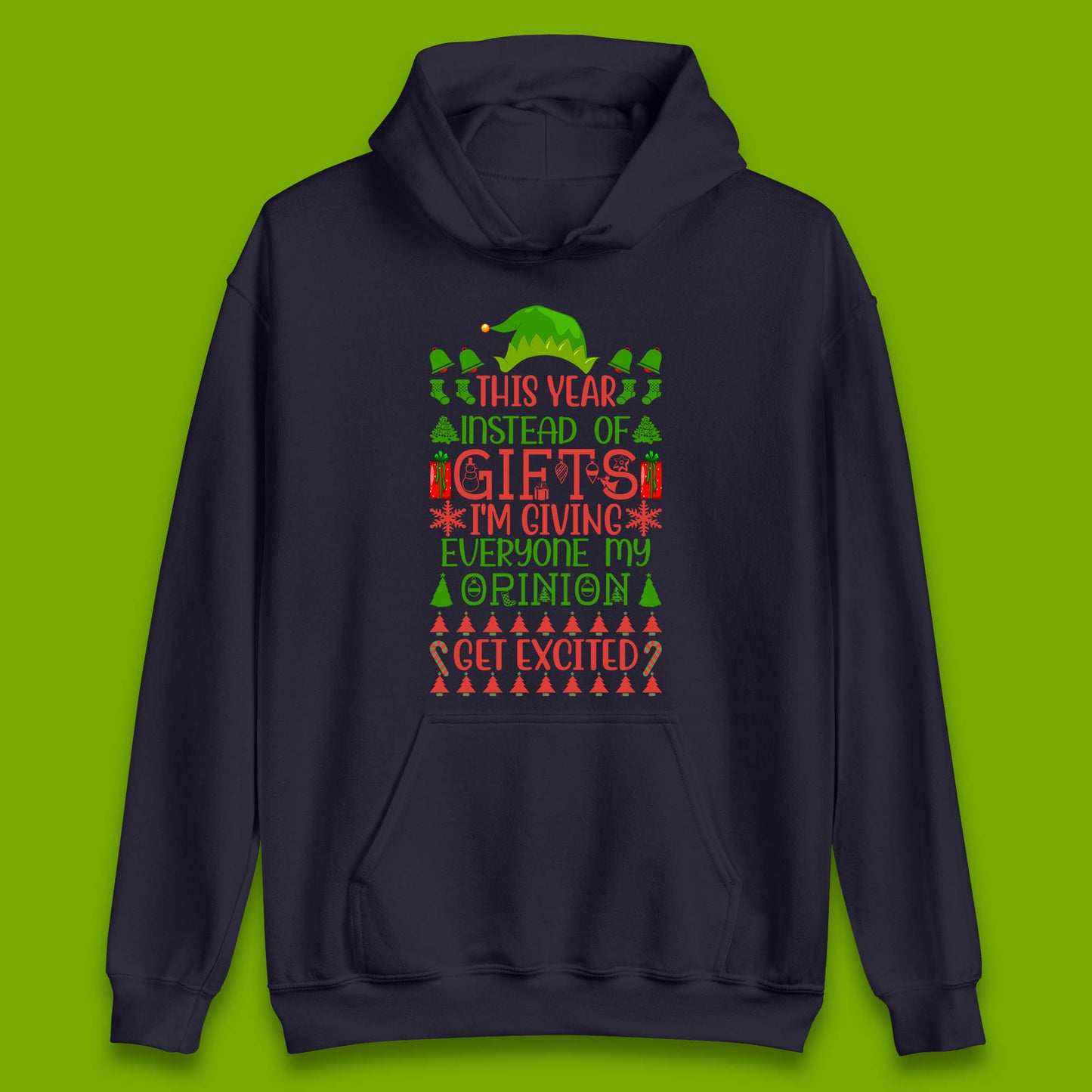 christmas elf hoodie