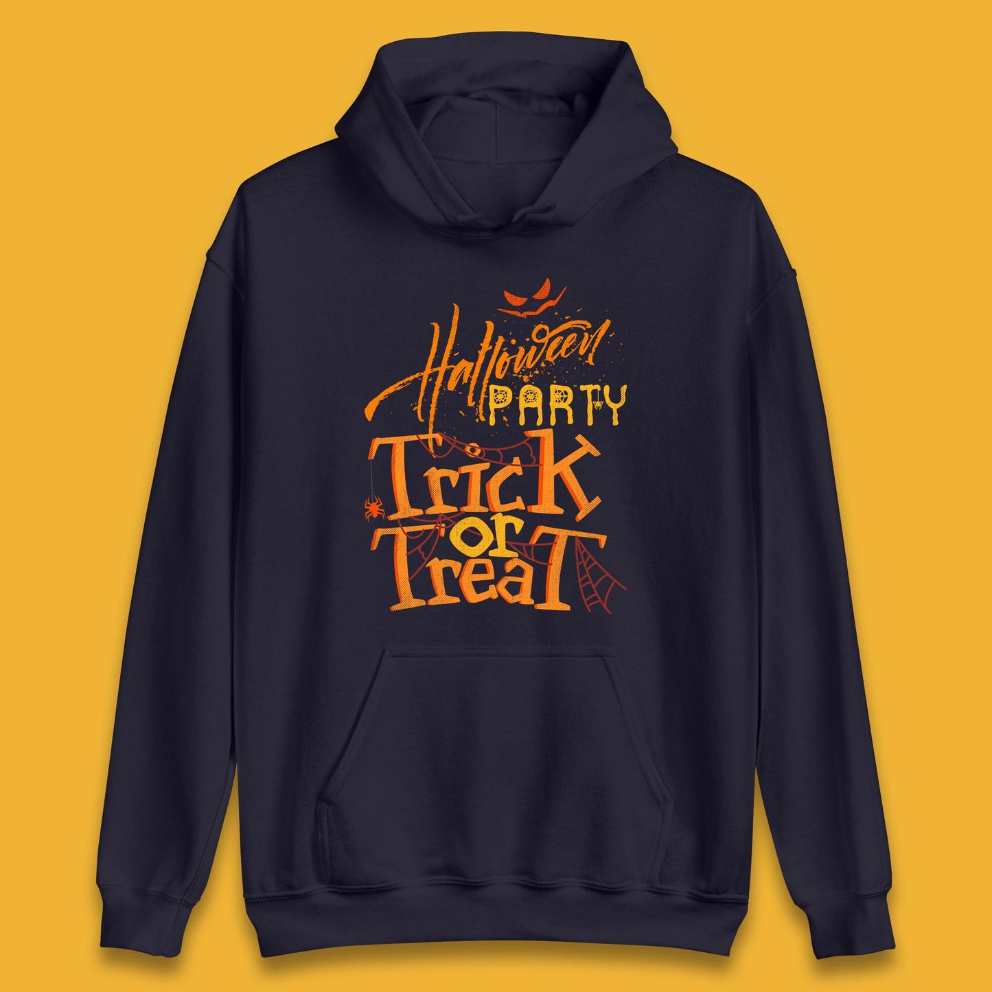 Happy Halloween Trick Or Treat Horror Scary Spooky Vibes Unisex Hoodie