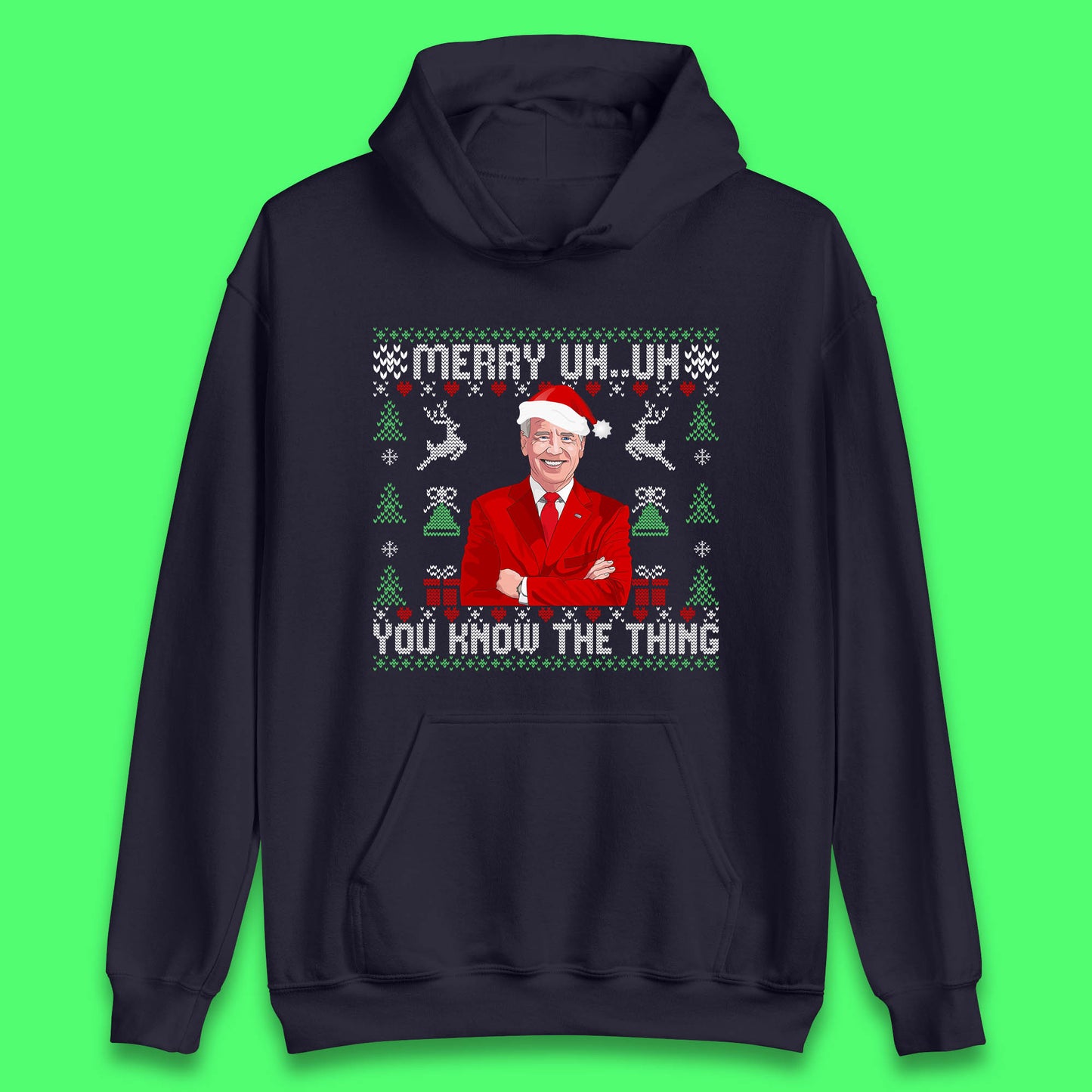 joe biden christmas hoodie