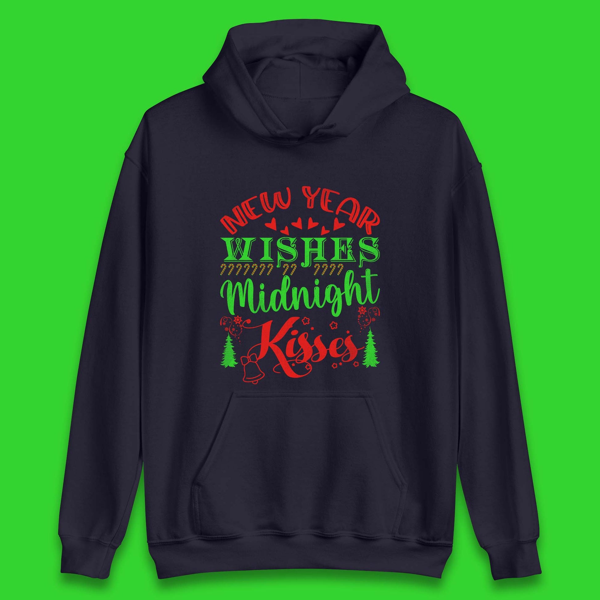 new year wishes christmas hoodie