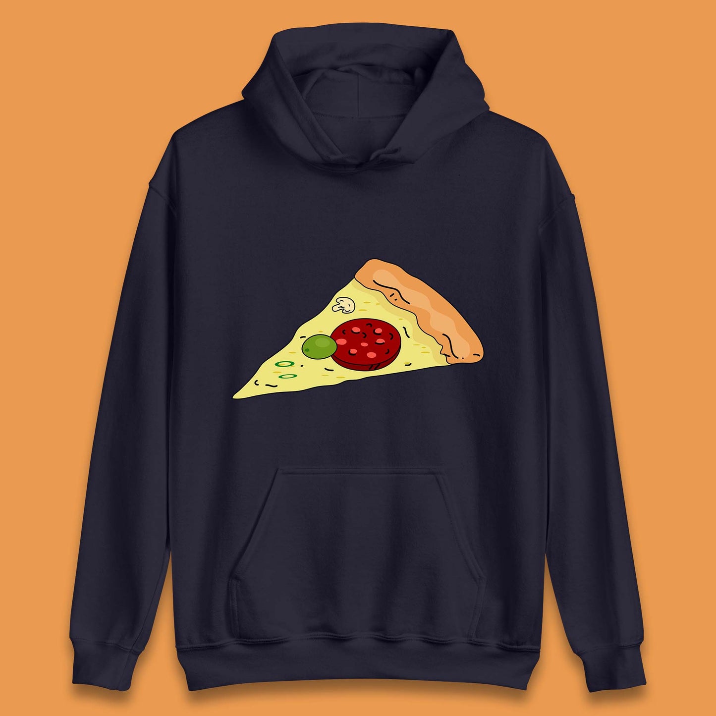 Italian Pizza Slice Pizzaologist Pizza Lover Pizza Holic Pizza Addict Unisex Hoodie