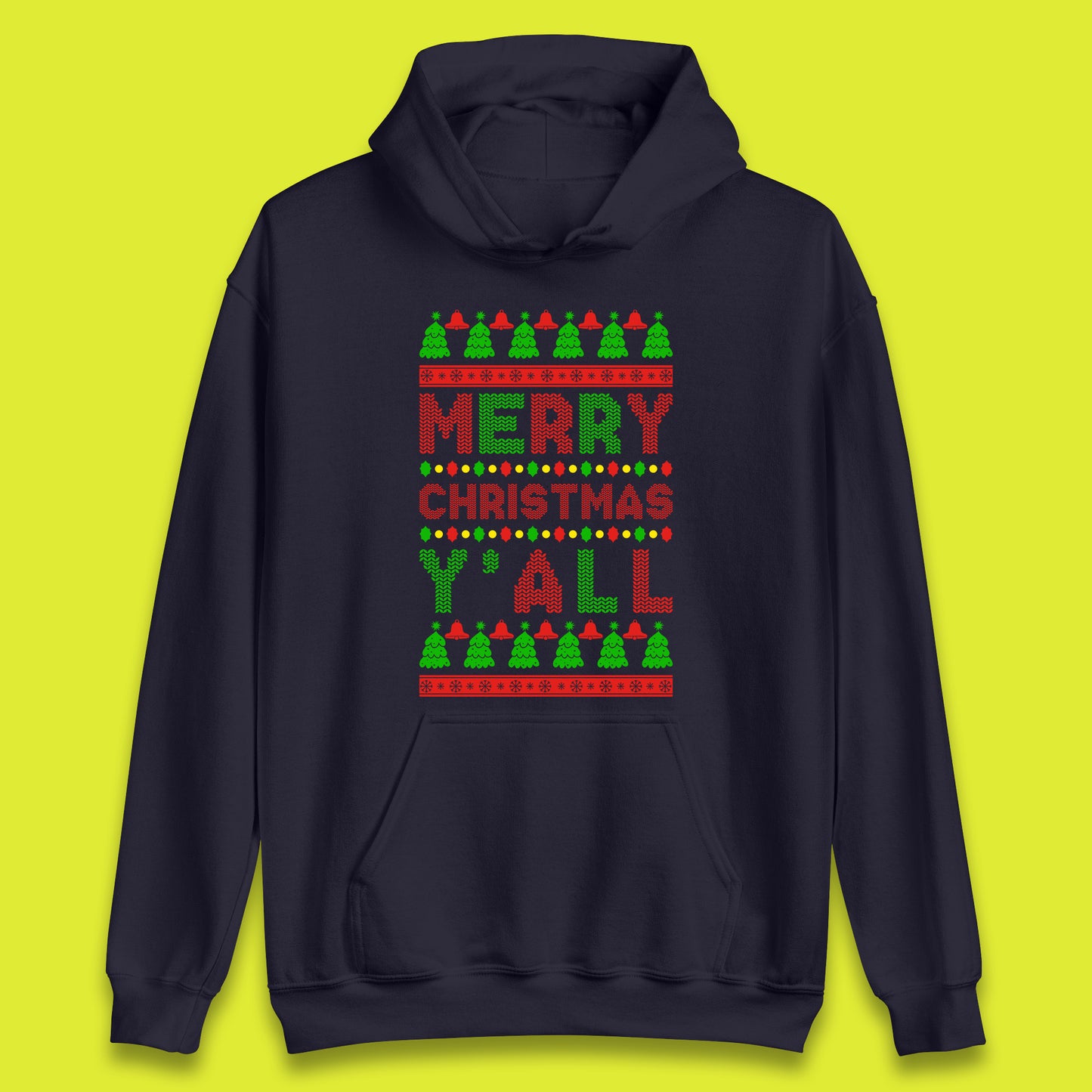 merry christmas y all hoodie
