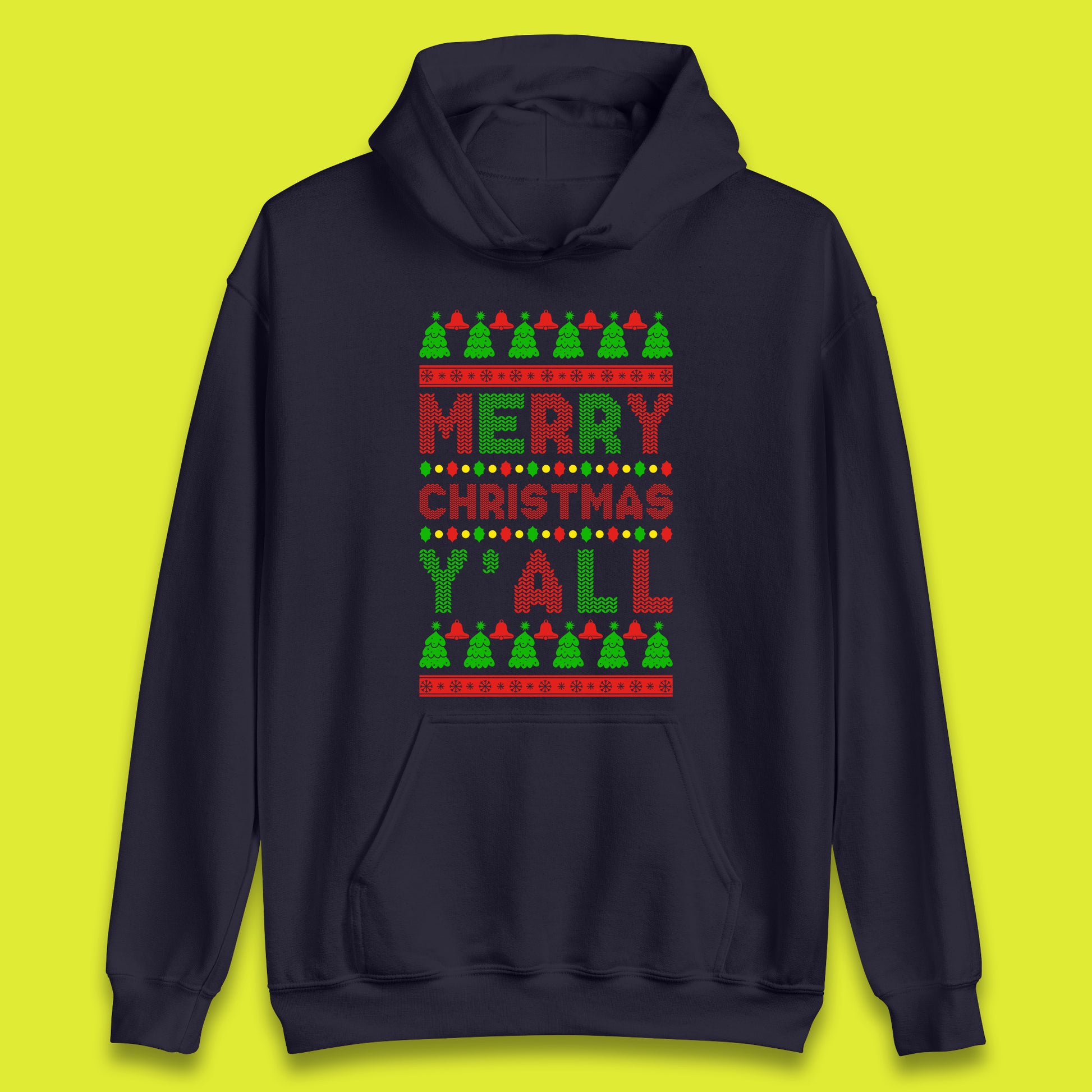 merry christmas y all hoodie
