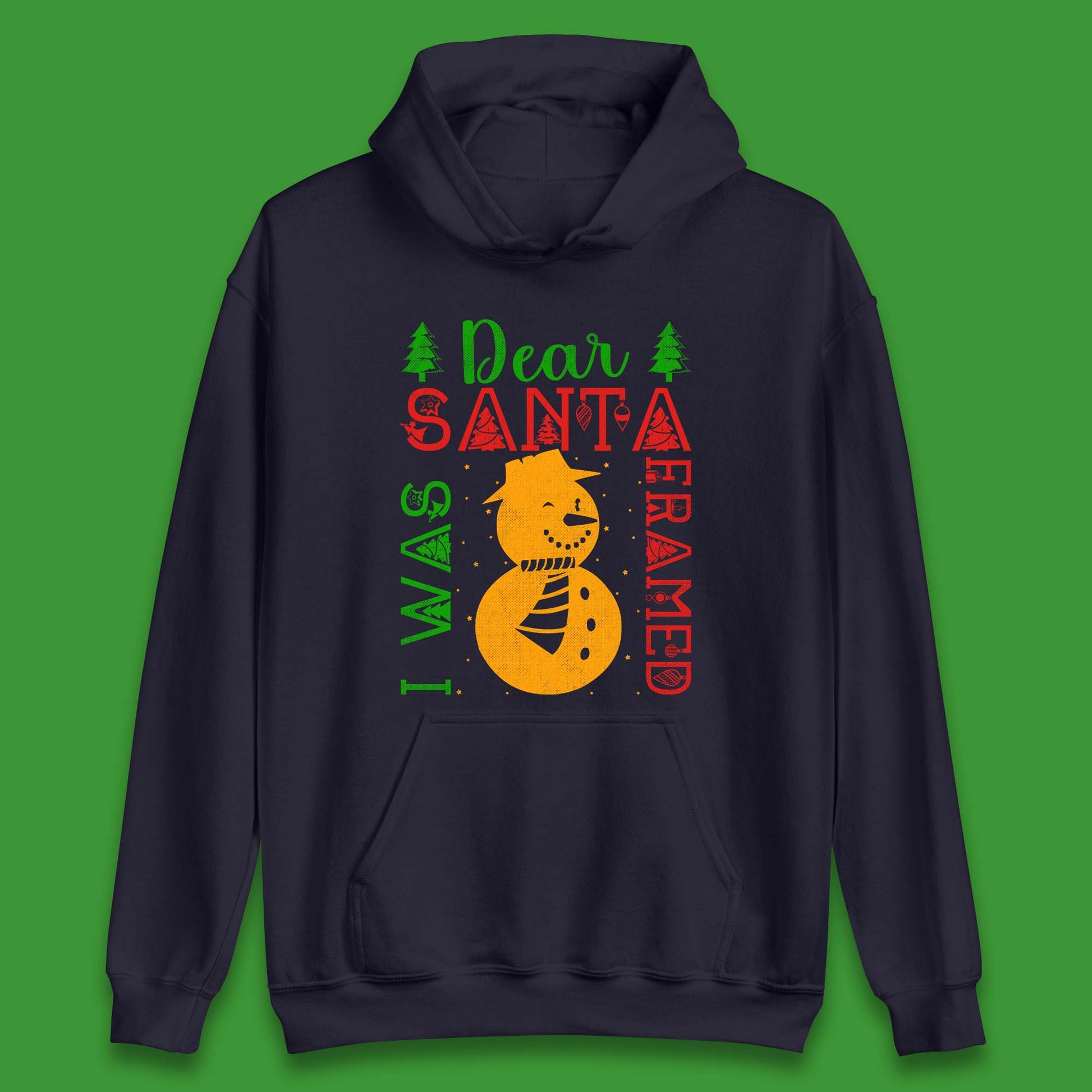 snowman christmas hoodie
