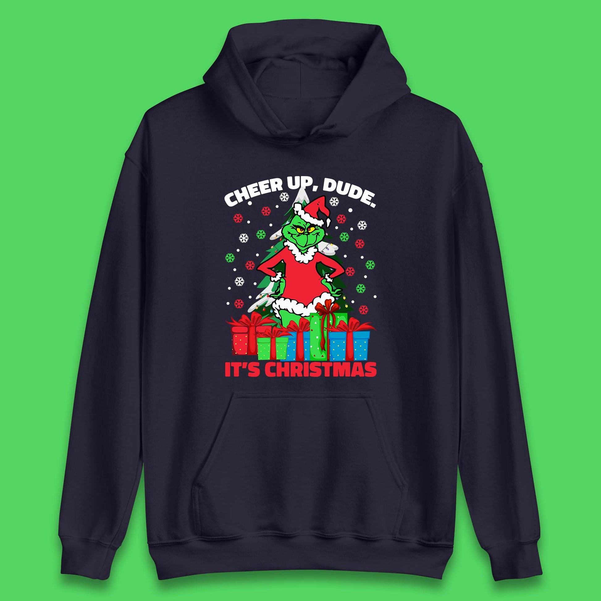 cheer up dude it's christmas hoodie