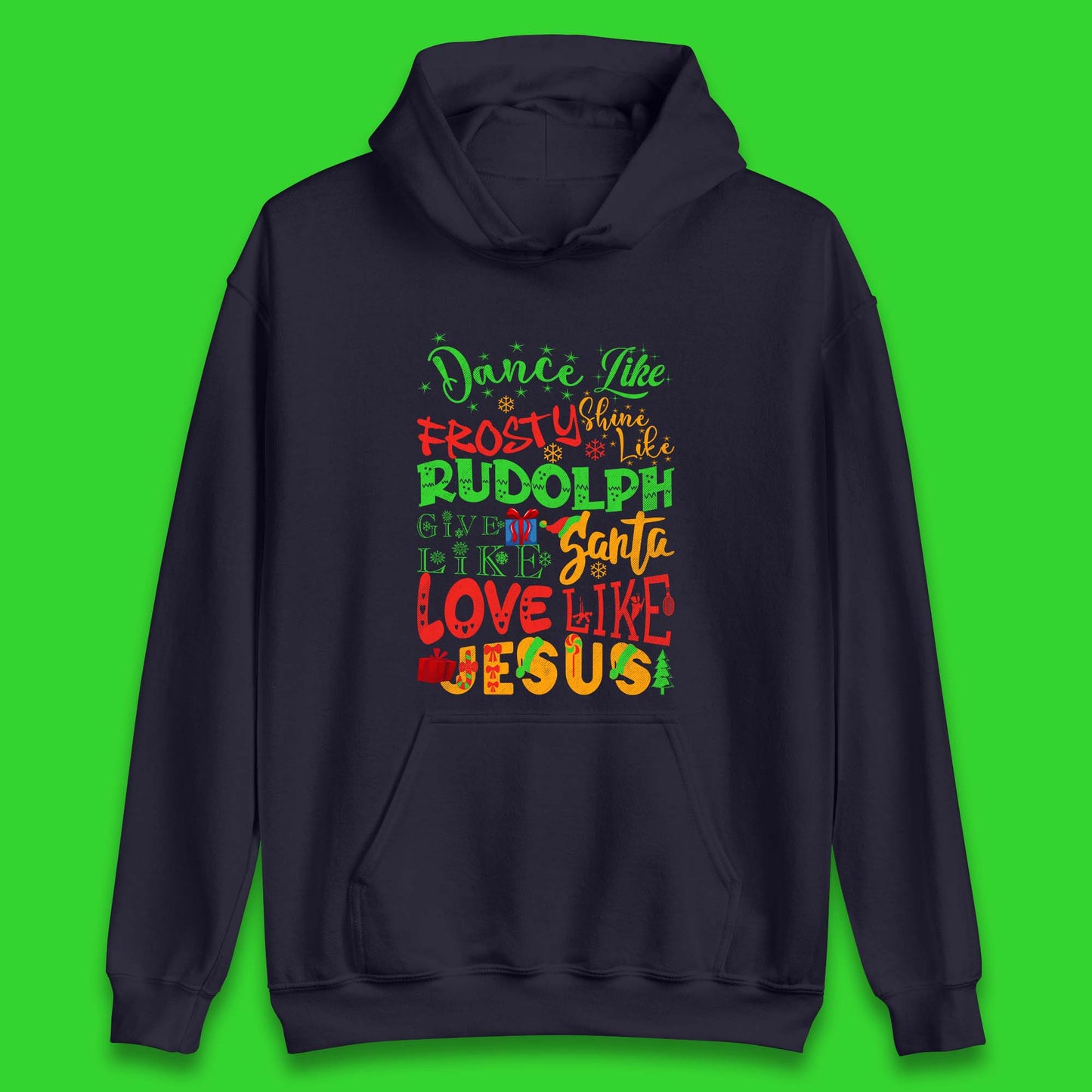 Dance Like Frosty Christmas Unisex Hoodie