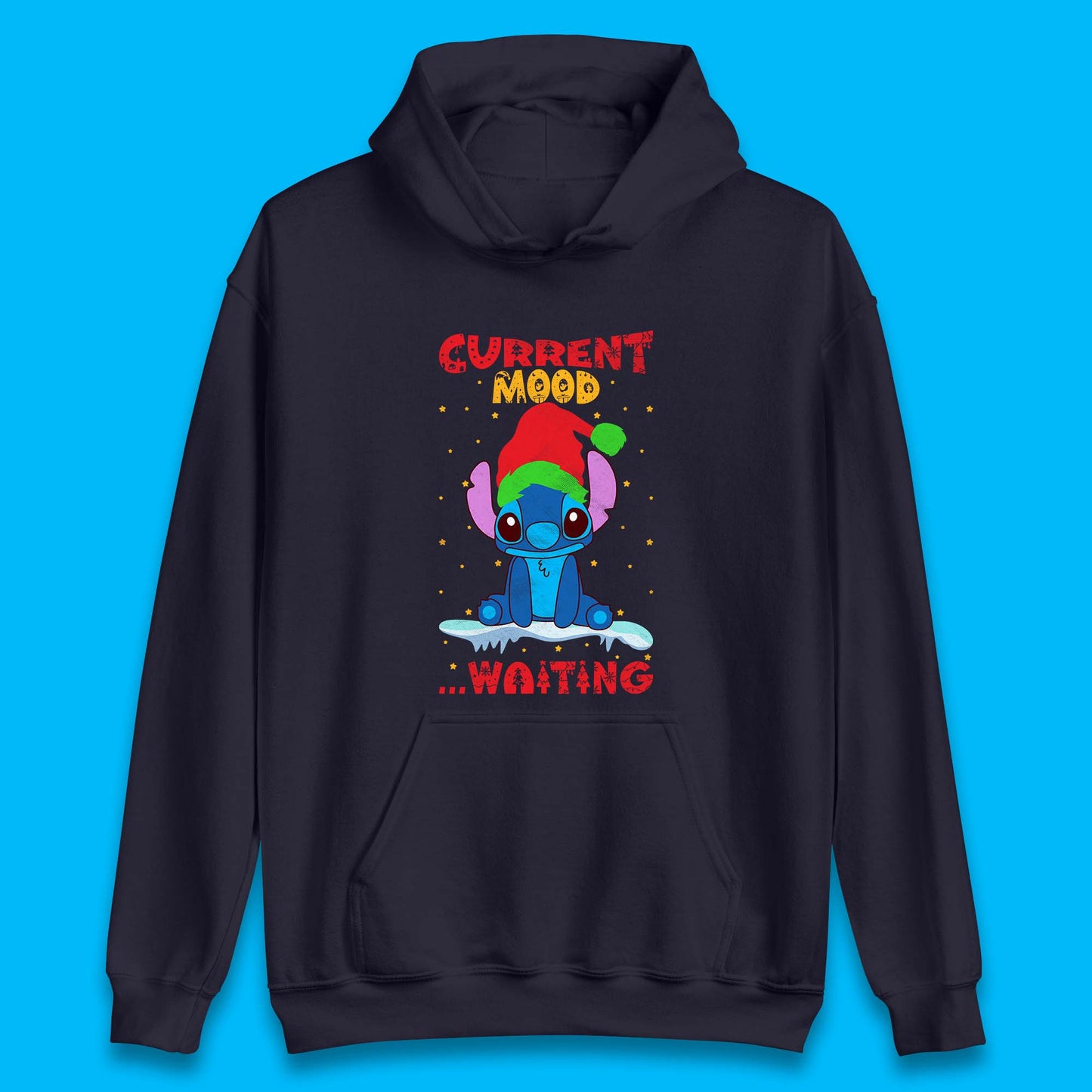Current Mood Stitch Christmas Unisex Hoodie