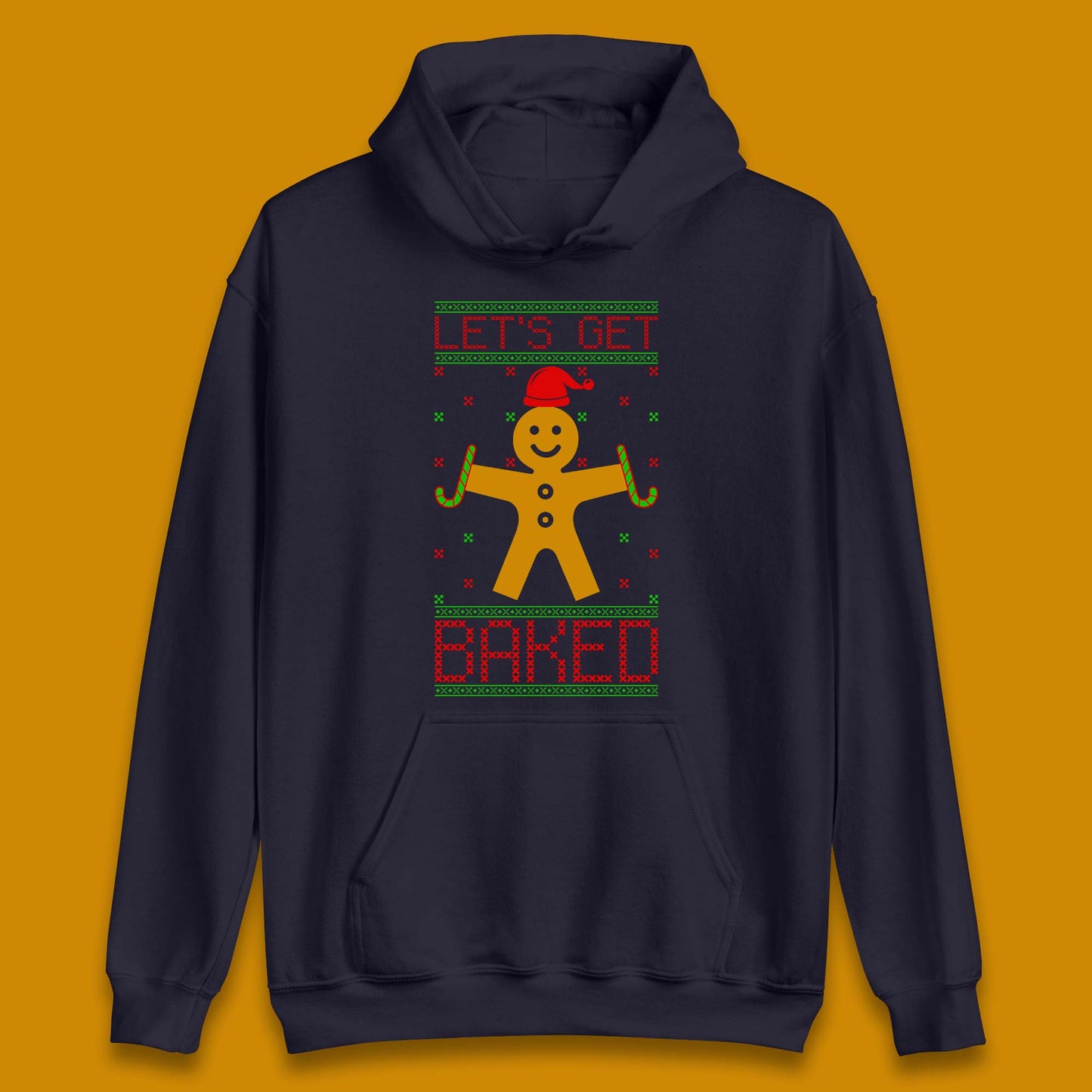 Gingerbread Christmas Unisex Hoodie