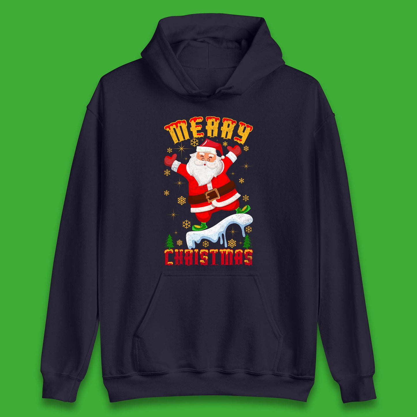 merry christmas santa claus hoodie