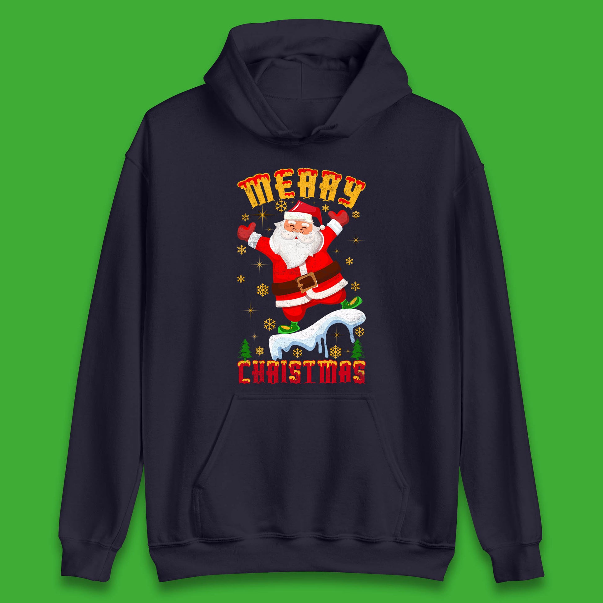 merry christmas santa claus hoodie