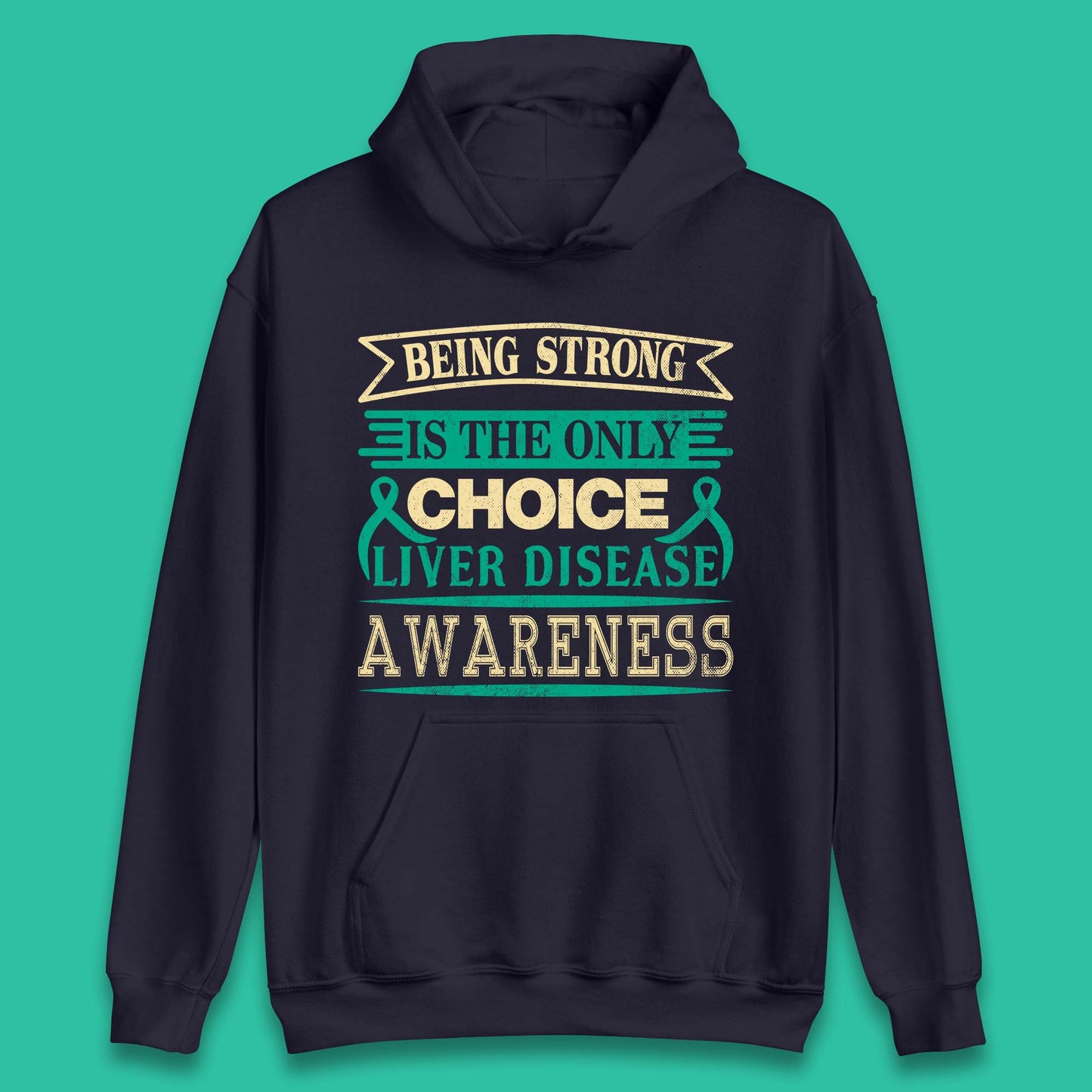Liver Disease Awareness Unisex Hoodie
