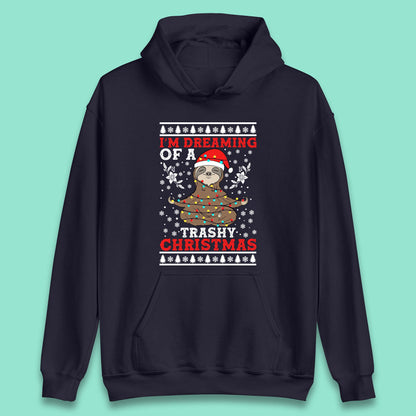 sloth christmas hoodie