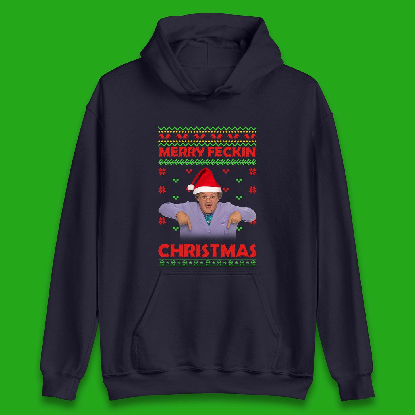 Merry Feckin Christmas Unisex Hoodie