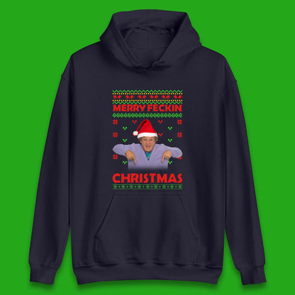 Merry Feckin Christmas Unisex Hoodie