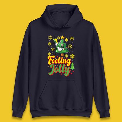 feeling jolly christmas beer hoodie