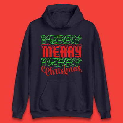 merry merry merry christmas hoodie
