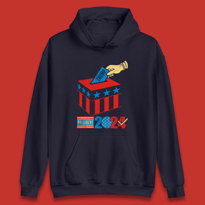 Trump President 2024 Donald Trump Campaign Vote For Trump Take America Back Unisex Hoodie