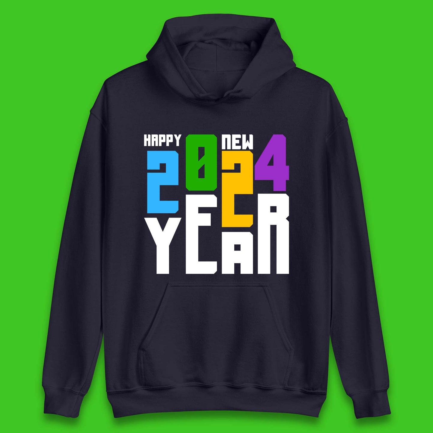 Happy New Year 2024 Unisex Hoodie