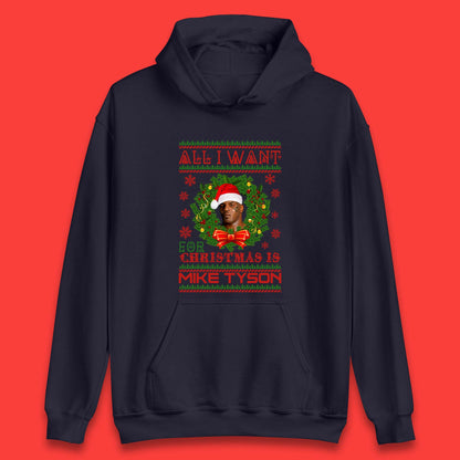 Mike Tyson Christmas Unisex Hoodie