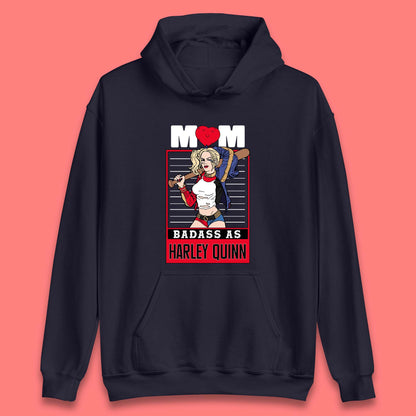 Mom Badass as Harley Quinn Unisex Hoodie
