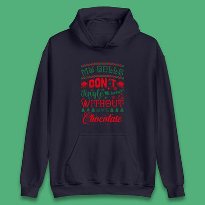 funny christmas chocolate hoodie