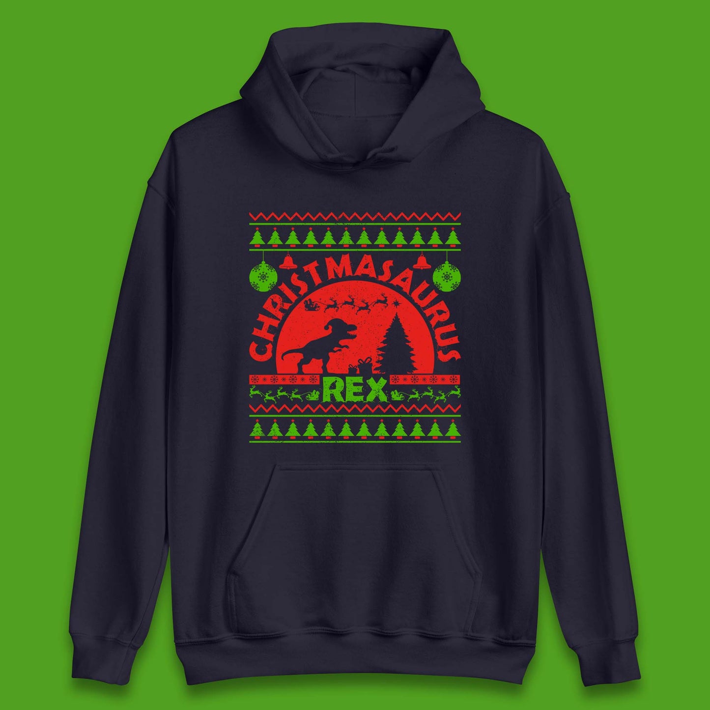 Christmasaurus Rex Unisex Hoodie