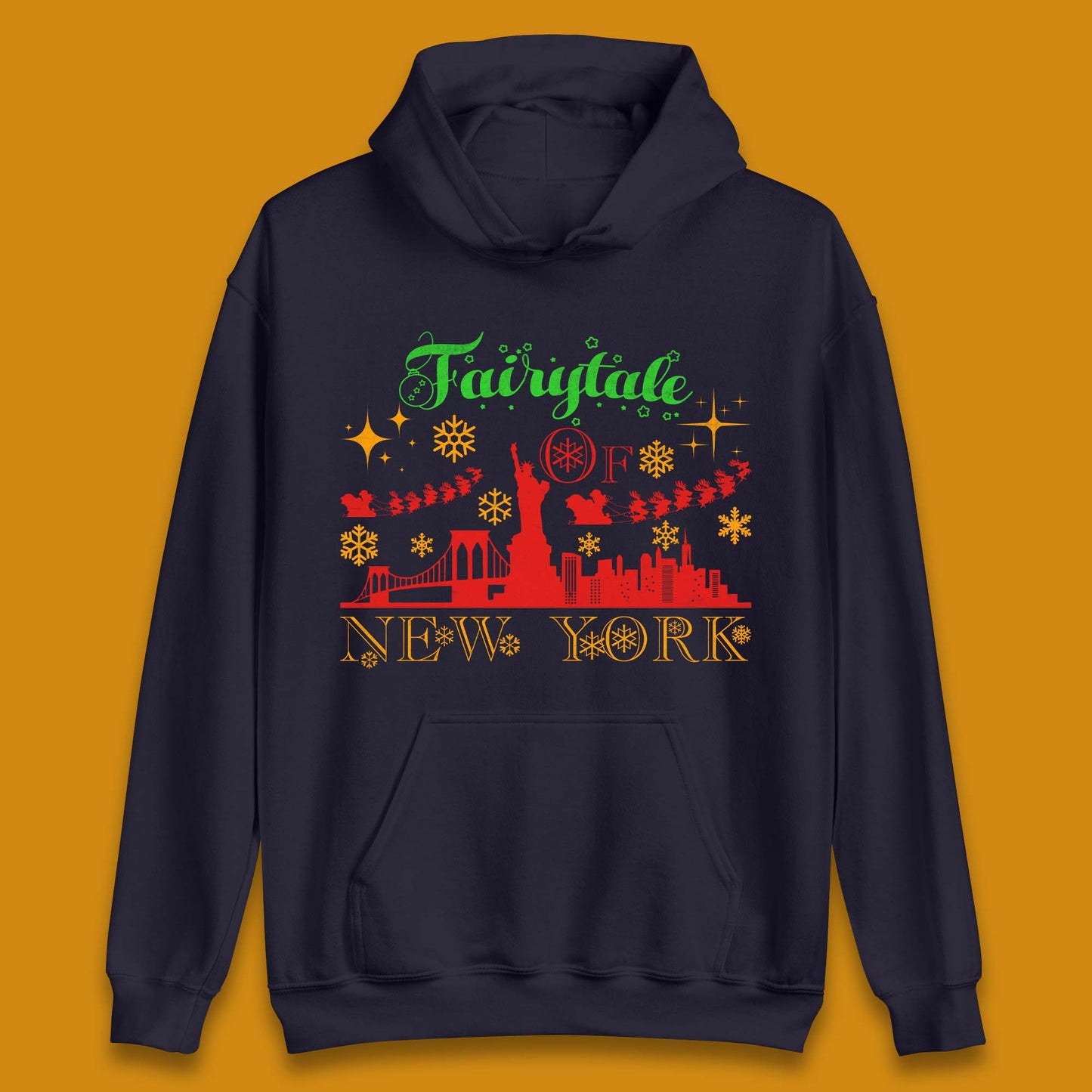 Fairytale Of New York Christmas Unisex Hoodie
