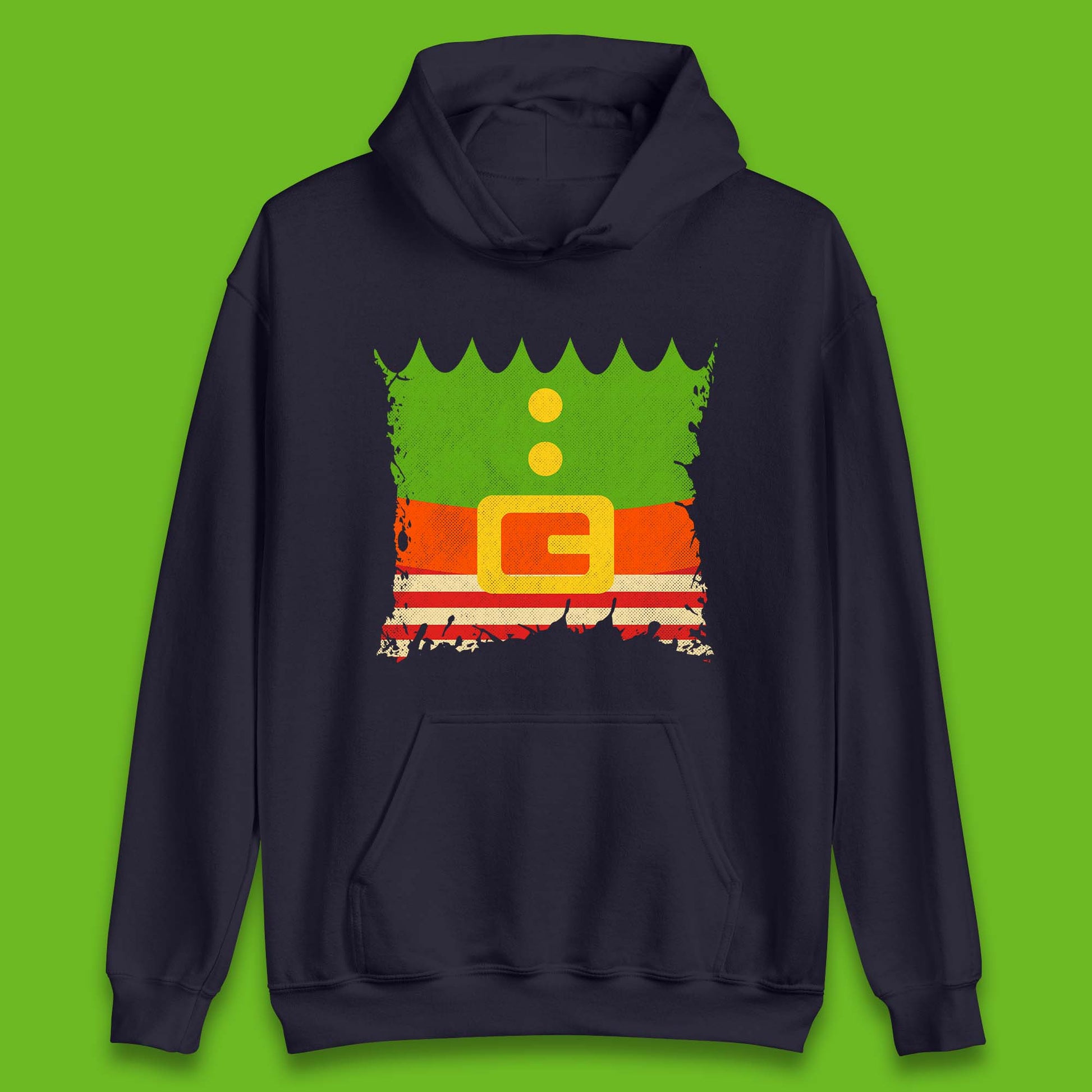 christmas santa claus dress hoodie
