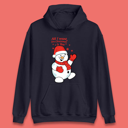 Snowman Christmas Unisex Hoodie