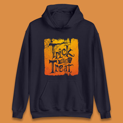 Trick Or Treat Happy Halloween Spooky Season Halloween Vibes Unisex Hoodie