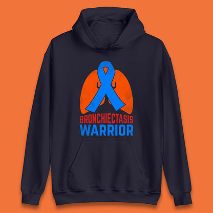 Bronchiectasis Warrior Support Unbreakable Awareness Survivor Unisex Hoodie