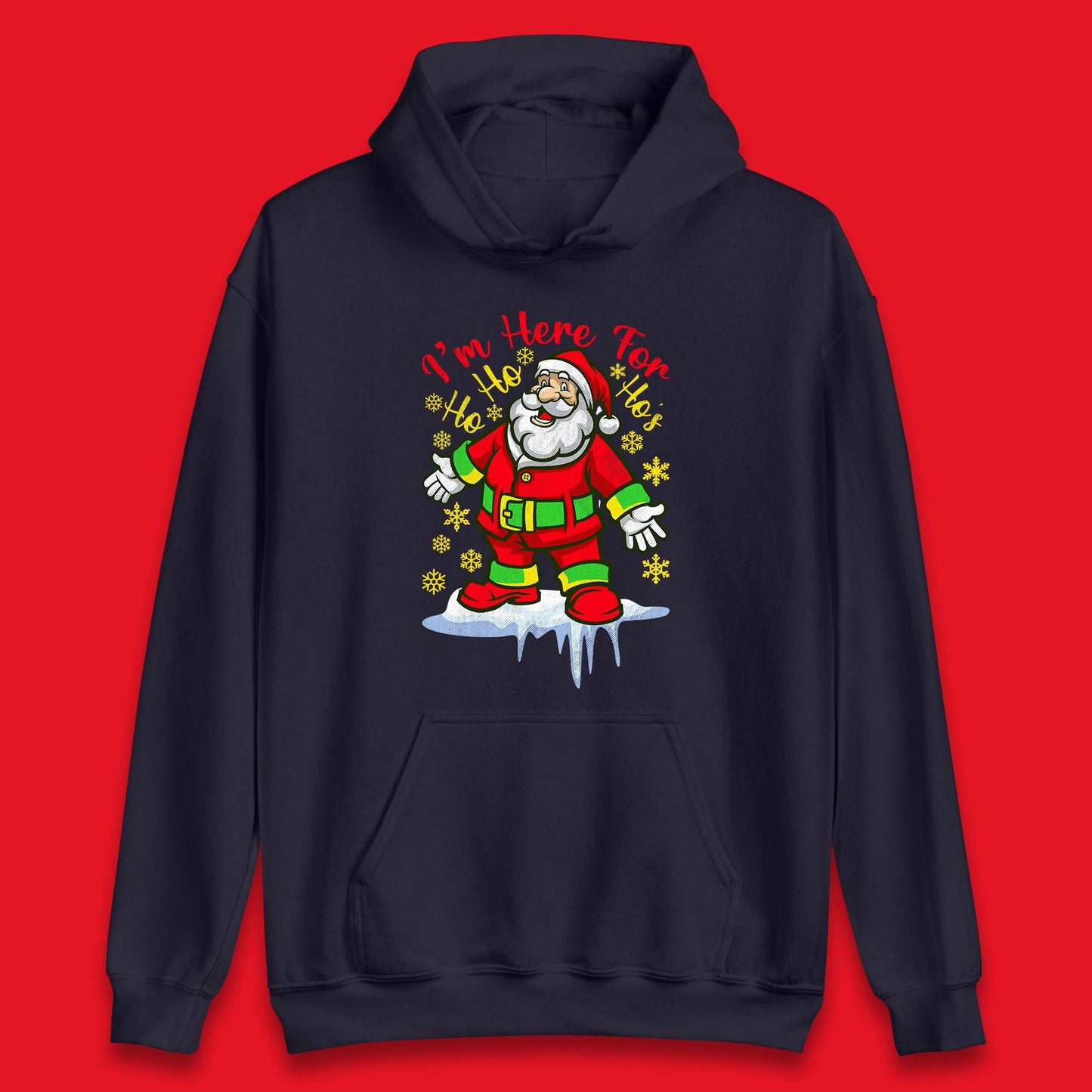 santa claus christmas hoodie