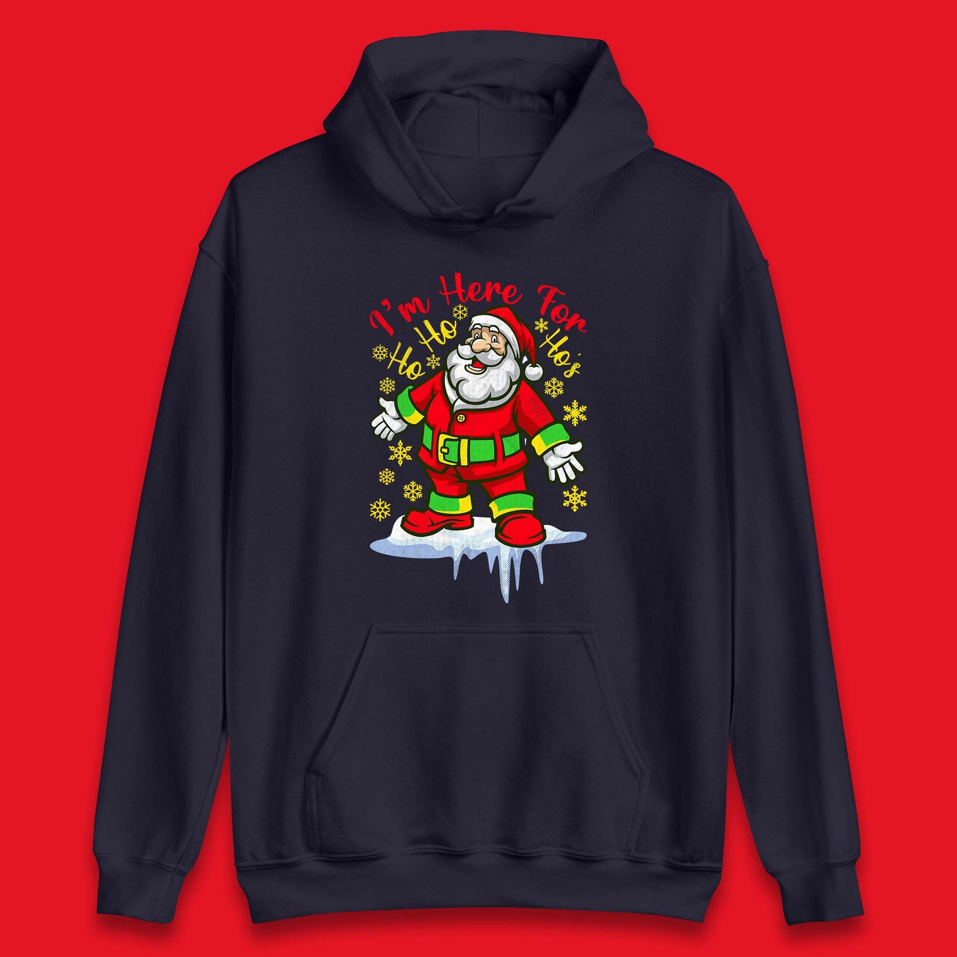 santa claus christmas hoodie