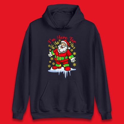 santa claus christmas hoodie