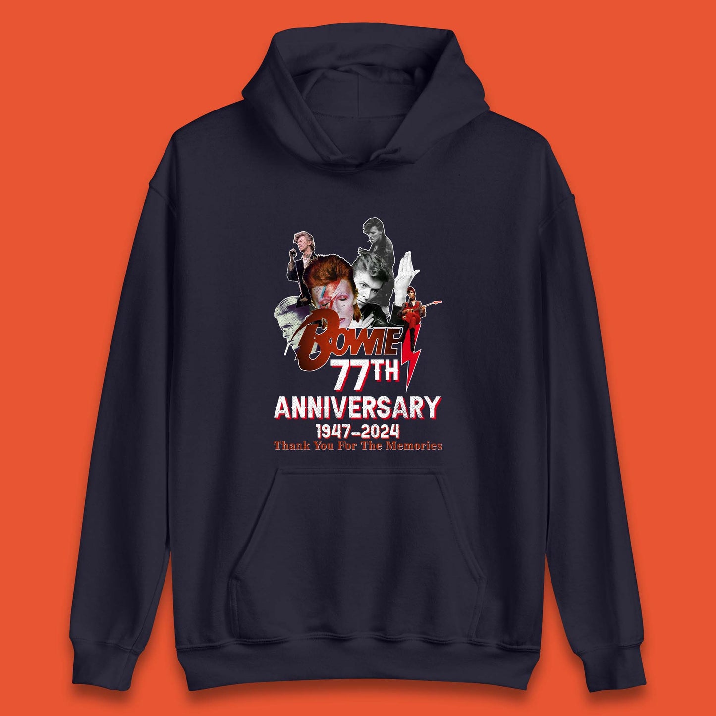 Bowie 77th Anniversary Unisex Hoodie