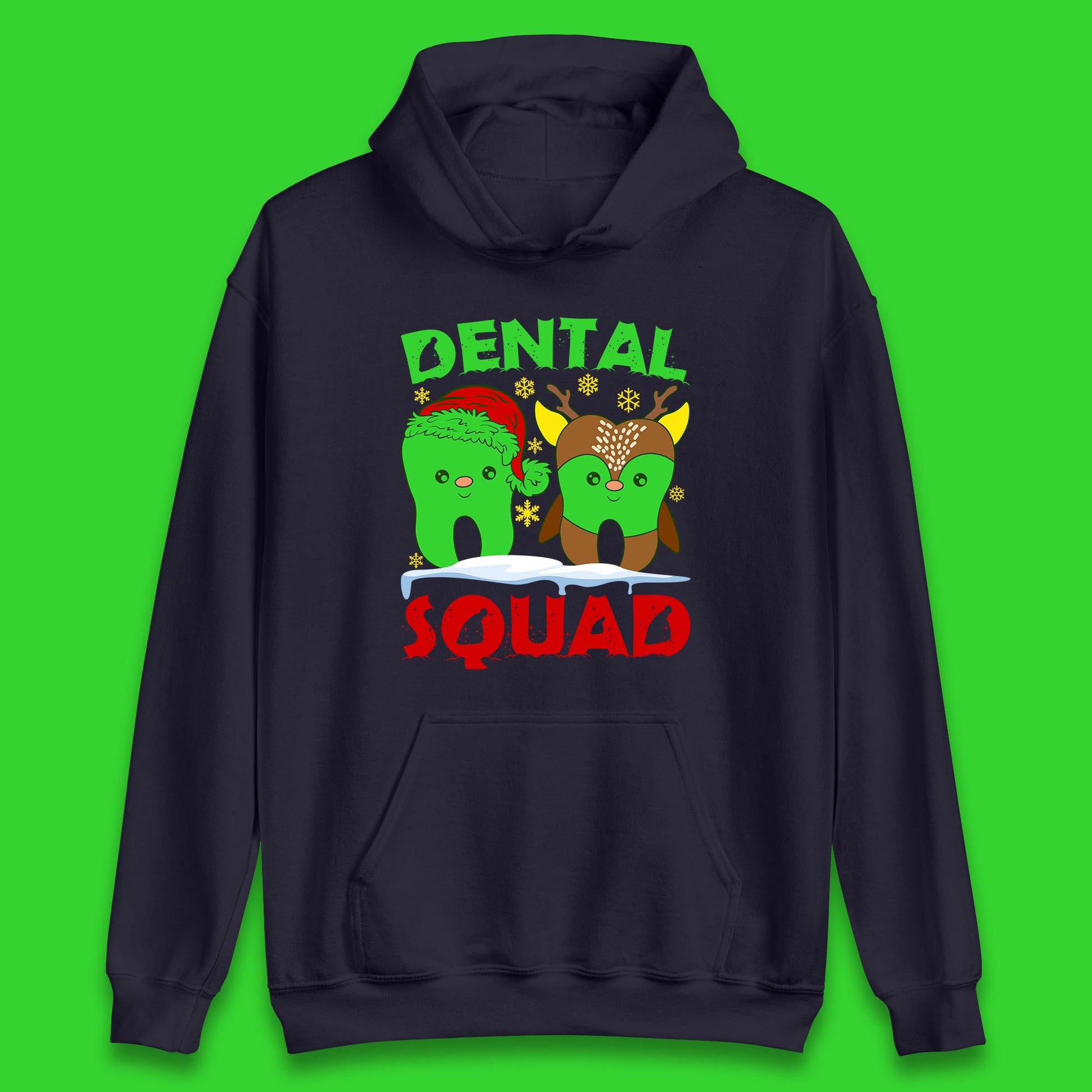 christmas dental squad hoodie