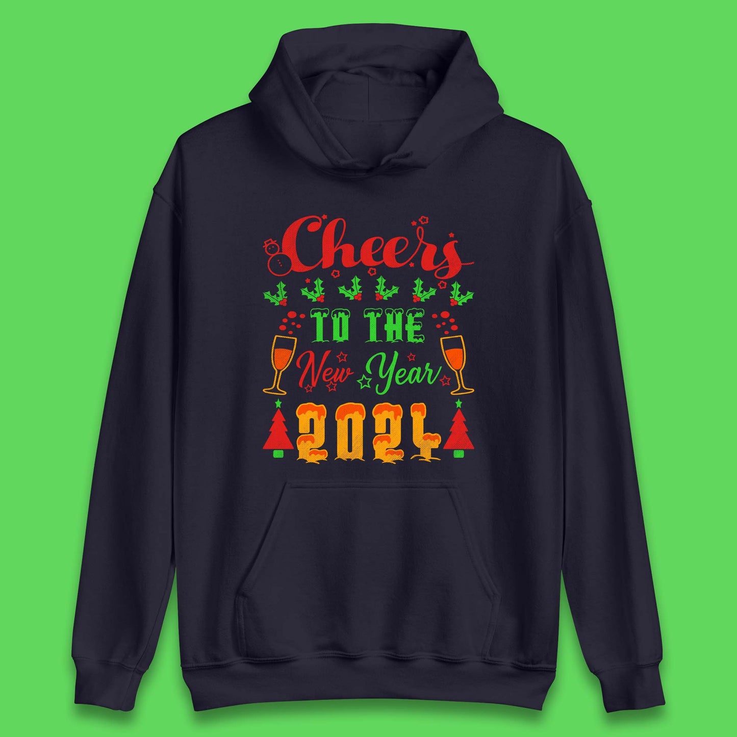 Cheers To The New Year 2024 Unisex Hoodie