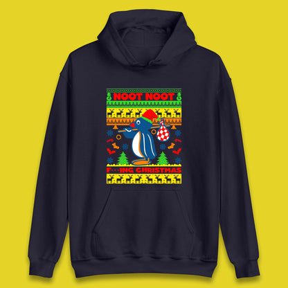 Penguin Noot Noot Christmas Unisex Hoodie