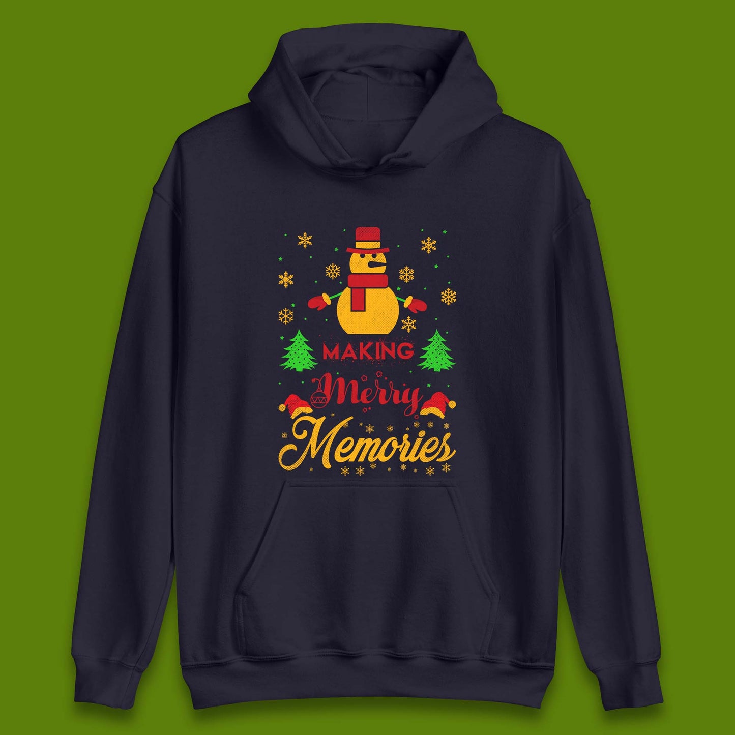 Merry Memories Christmas Unisex Hoodie