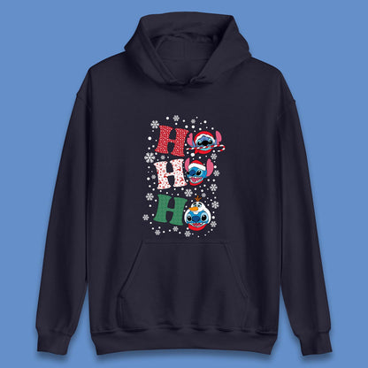 Ho Ho Ho Stitch Christmas Unisex Hoodie