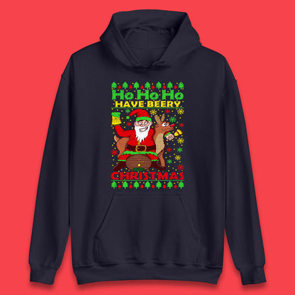 beery christmas hoodie
