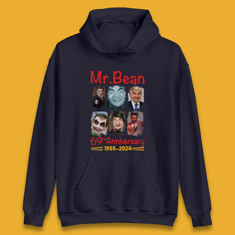 Mr. Bean 69th Anniversary Unisex Hoodie