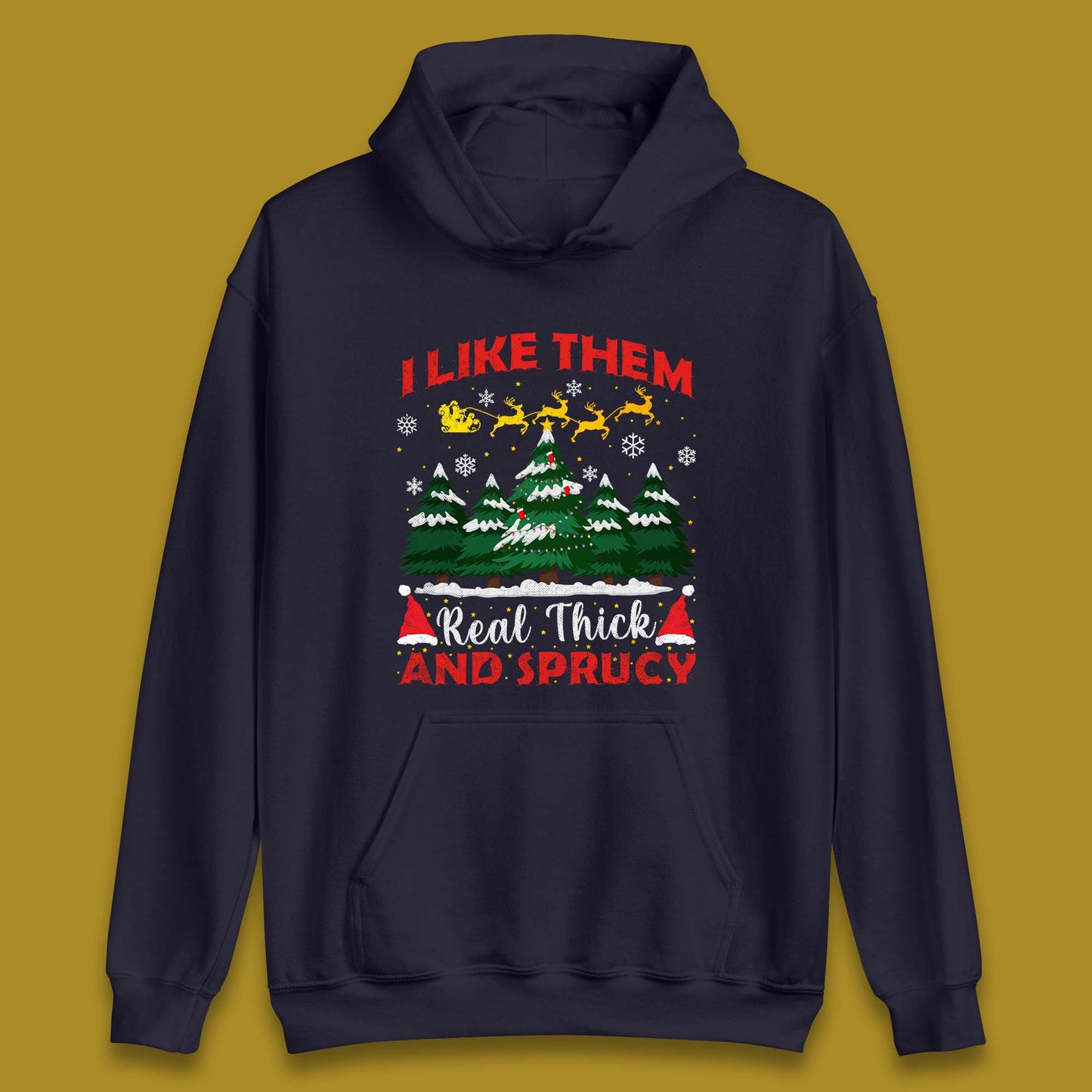 Sprucy Christmas Unisex Hoodie