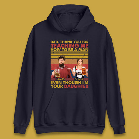 Personalised Thank You For Teaching Me Unisex Hoodie