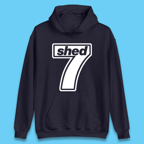 Shed Seven Rock Band Shed 7 Going For Gold Album Promo Alternative Indie Rock Britpop Band Unisex Hoodie