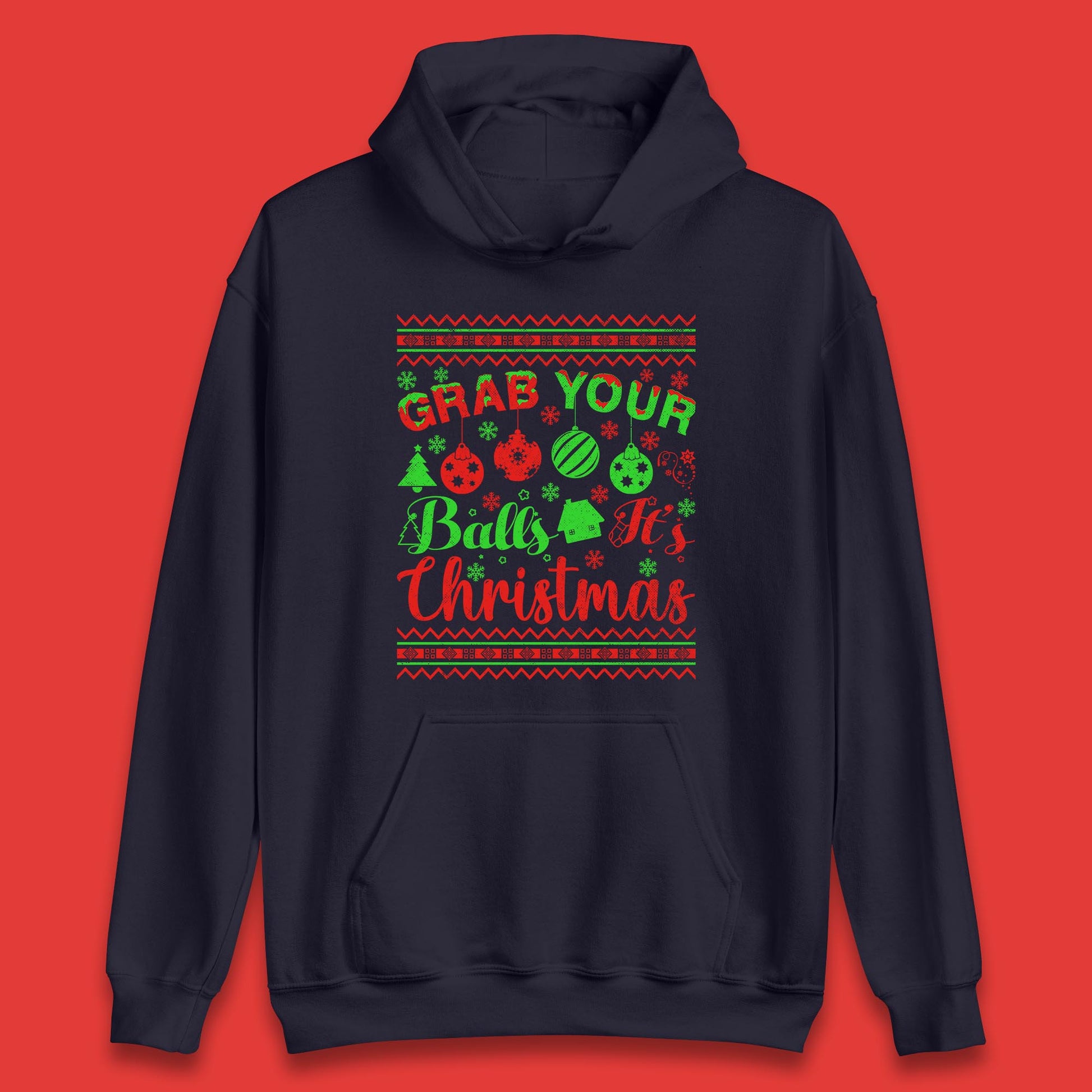 christmas ornament hoodie