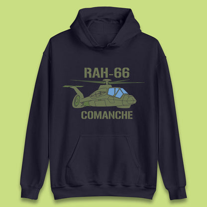 Boeing–Sikorsky RAH-66 Comanche US Army Gunship Attack Helicopter Unisex Hoodie